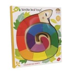 Drewniana zabawka - Kolorowy wąż, kolory i kształty / Tender Leaf Toys