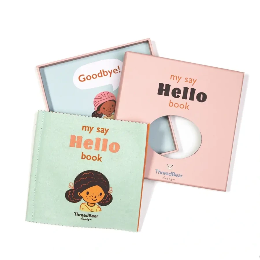 Miękka książeczka - Hello! Rag Book / ThreadBear Design