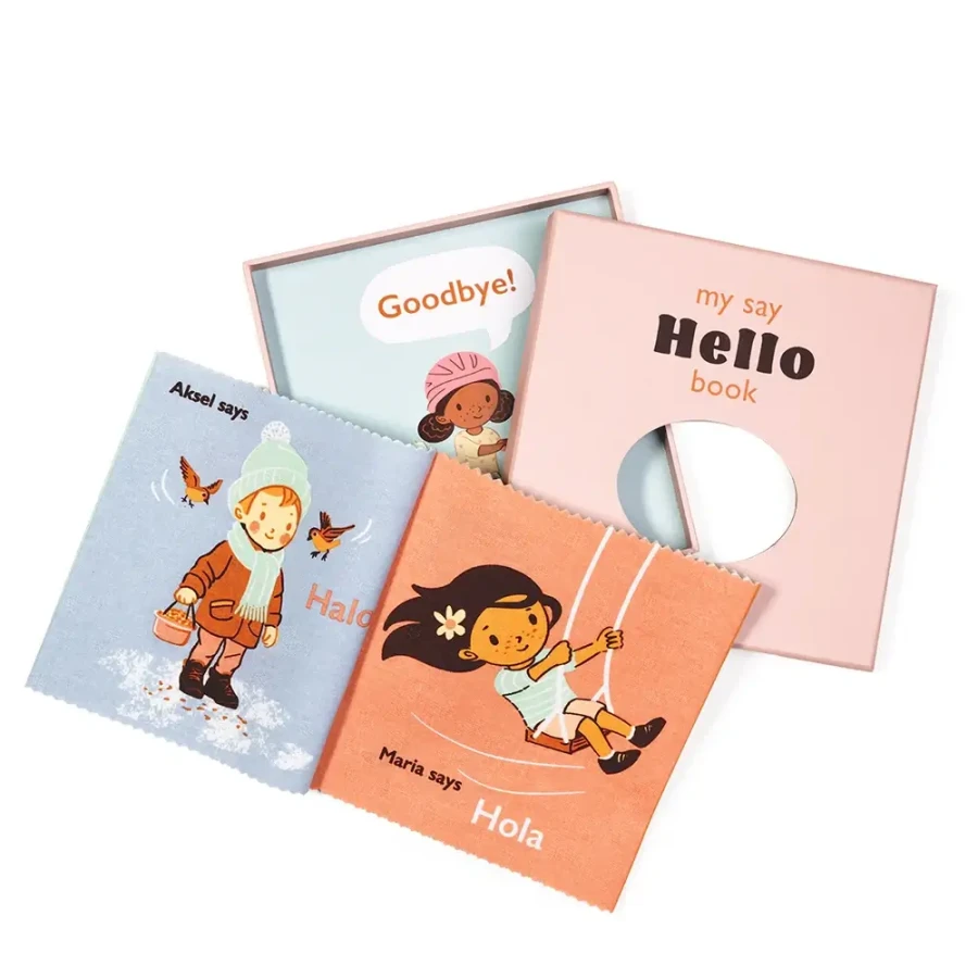 Miękka książeczka - Hello! Rag Book / ThreadBear Design