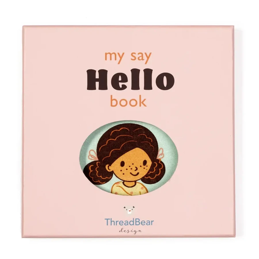 Miękka książeczka - Hello! Rag Book / ThreadBear Design