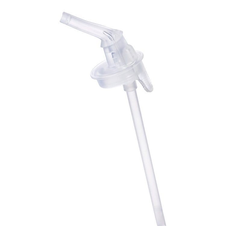 Tritanowa butelka ze słomką 450ml Indigo Rose / b.box