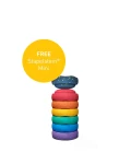 Zestaw do balansowania Stapelstein® Original Mini - Rainbow Classic, 6el. / Stapelstein®