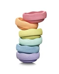 Zestaw do balansowania Stapelstein® Original - Rainbow Pastel, 6el. / Stapelstein®