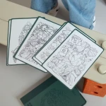 Tablet graficzny z szablonami do rysowania KIDYDRAW-PAD - Meli Melo / Kidywolf