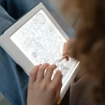 Tablet graficzny z szablonami do rysowania KIDYDRAW-PAD - Meli Melo / Kidywolf