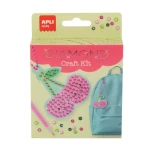 Zestaw do robienia diamentowych breloczków DIY - Wiśnia / Apli Kids