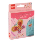 Zestaw do robienia diamentowych breloczków DIY - Motyl / Apli Kids