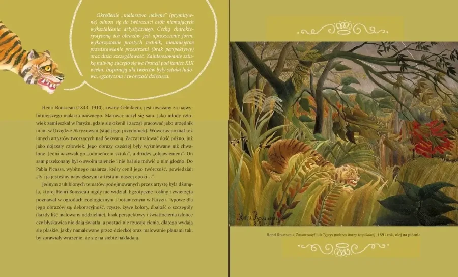 Porozmawiajmy o sztuce, Tygrysie / Wydawnictwo Literatura