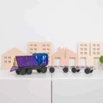 Klocki magnetyczne Rainbow Transport Pack 50 el. / Connetix