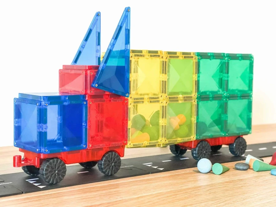 Klocki magnetyczne Rainbow Motion Pack 24 el. / Connetix
