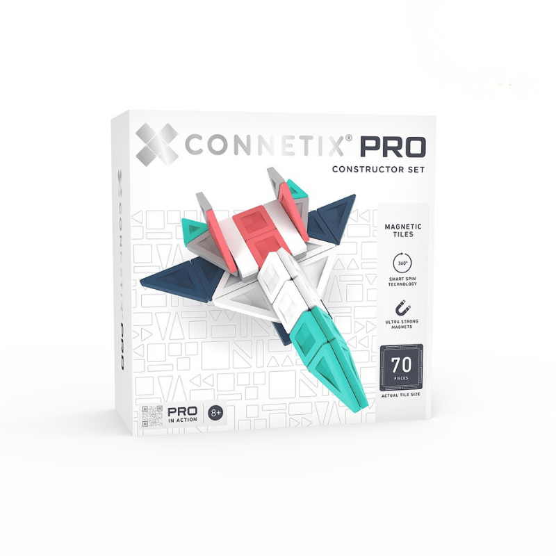 Klocki magnetyczne PRO Constructor 70 el. / Connetix