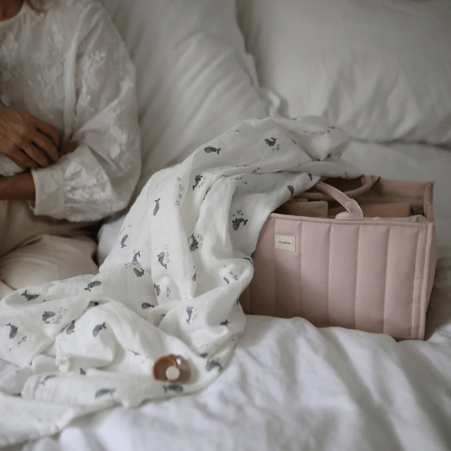 Organizer na pieluchy - Blush / Mushie