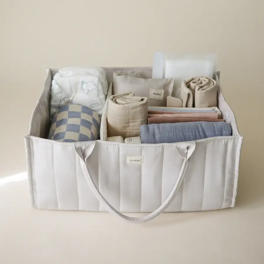 Organizer na pieluchy - Ivory / Mushie