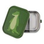 Duży stalowy lunchbox - Aligator / Trixie