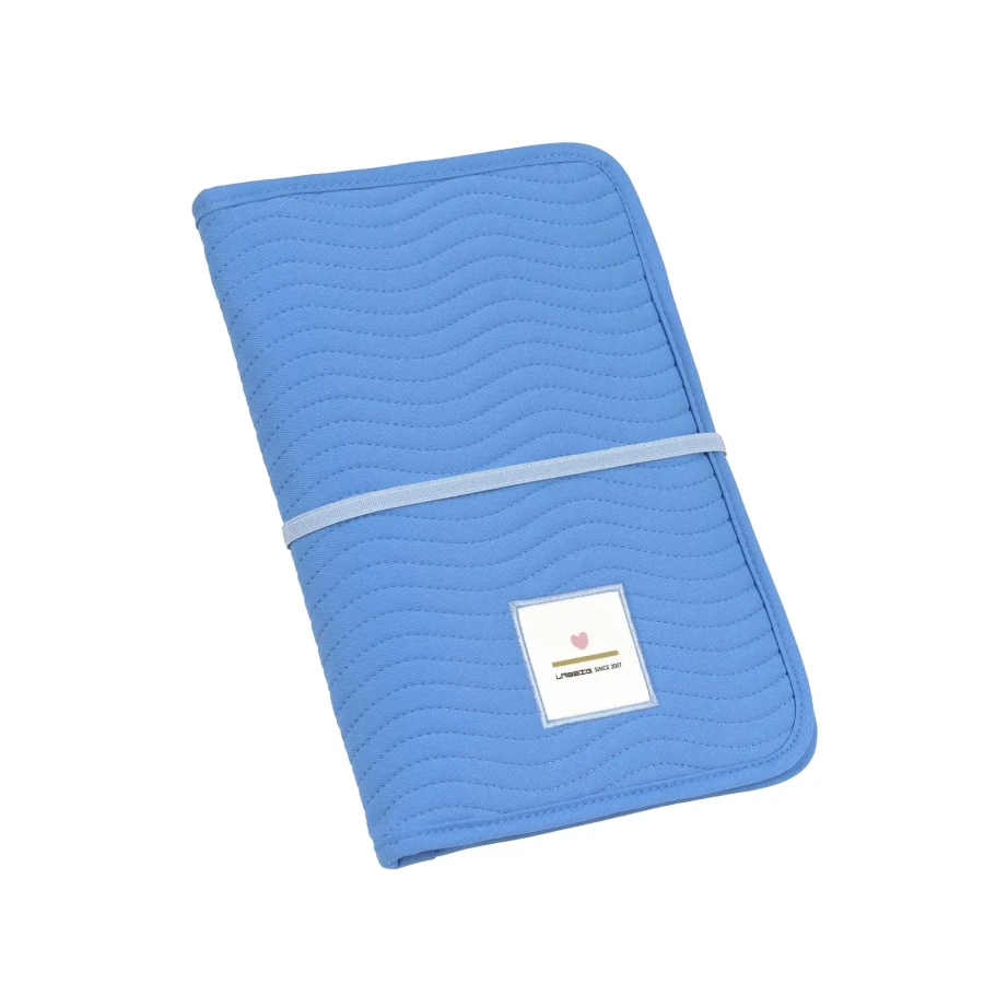 Przewijak podróżny z etui na akcesoria - Blue / Lassig