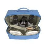 Rozkładana kosmetyczka podróżna organizer - Flex Blue / Lassig