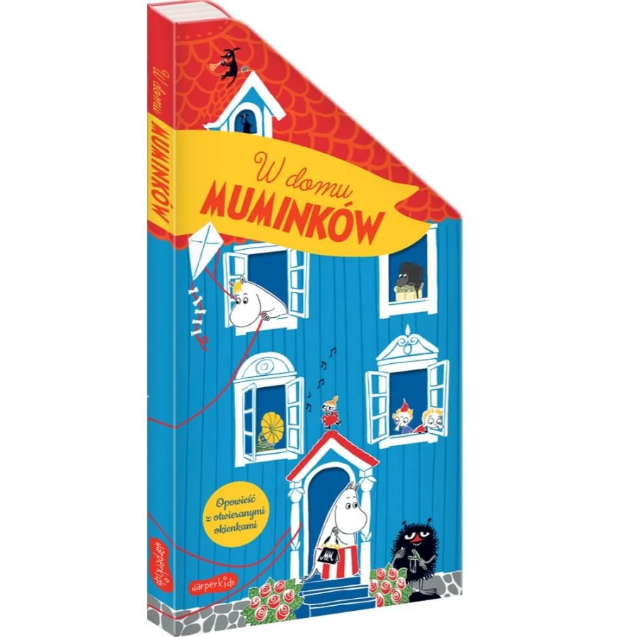 Muminki. W domu Muminków. Opowieść z otwieranymi okienkami / HarperKids