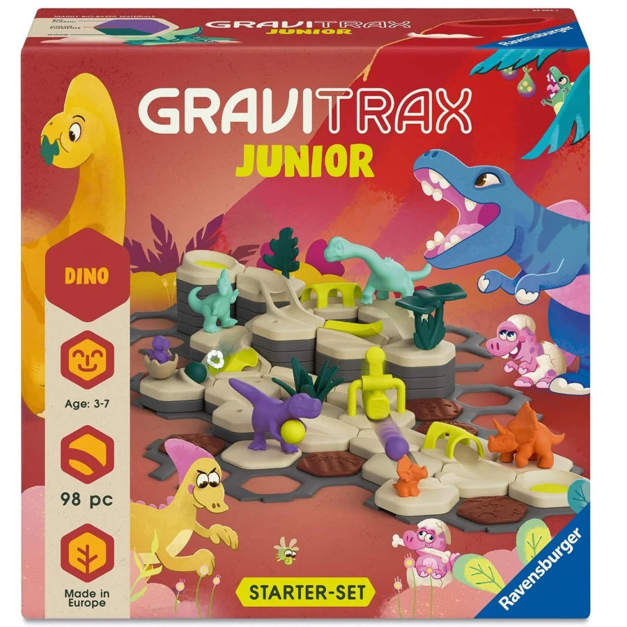 GraviTrax JUNIOR. Zestaw Startowy L - Dino / Ravensburger