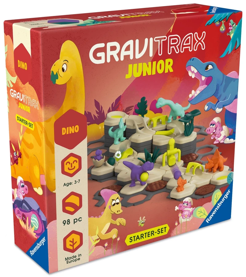 GraviTrax JUNIOR. Zestaw Startowy L - Dino / Ravensburger