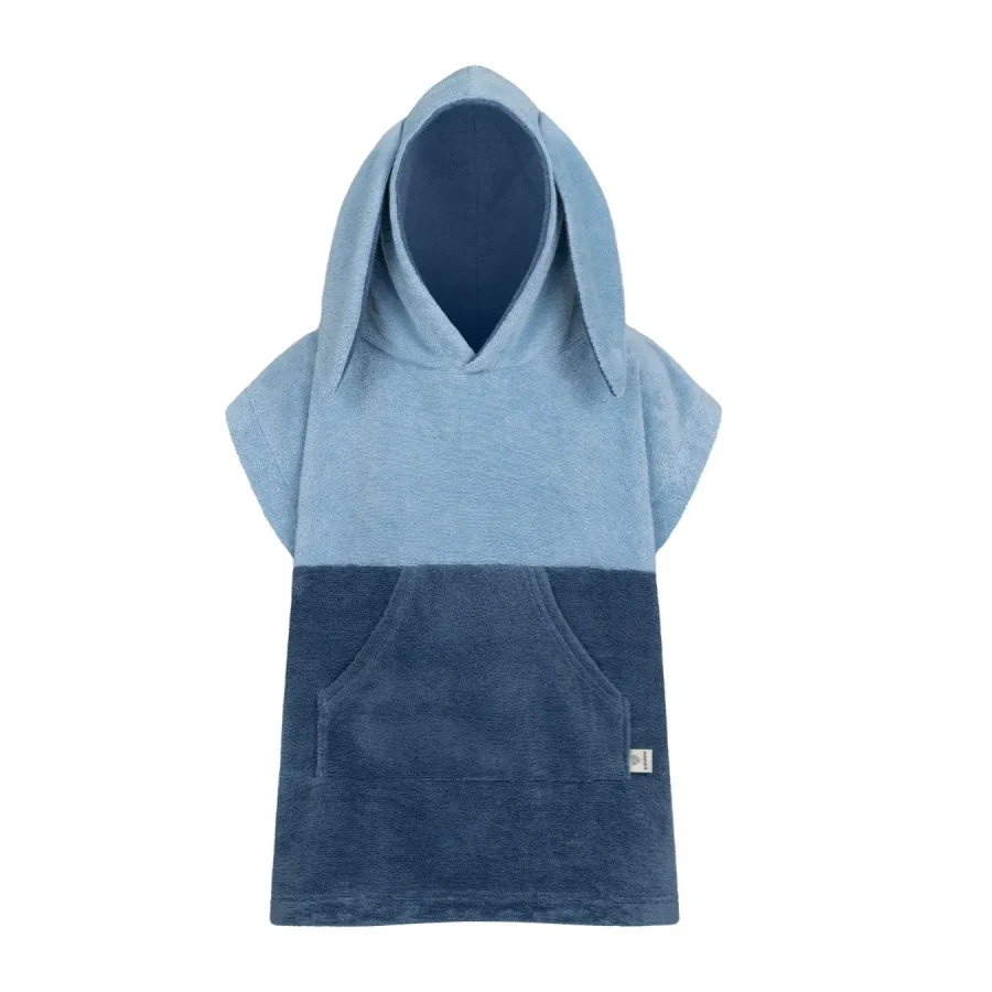Ponczo kąpielowe Surf BUNNY - blue / Patulove