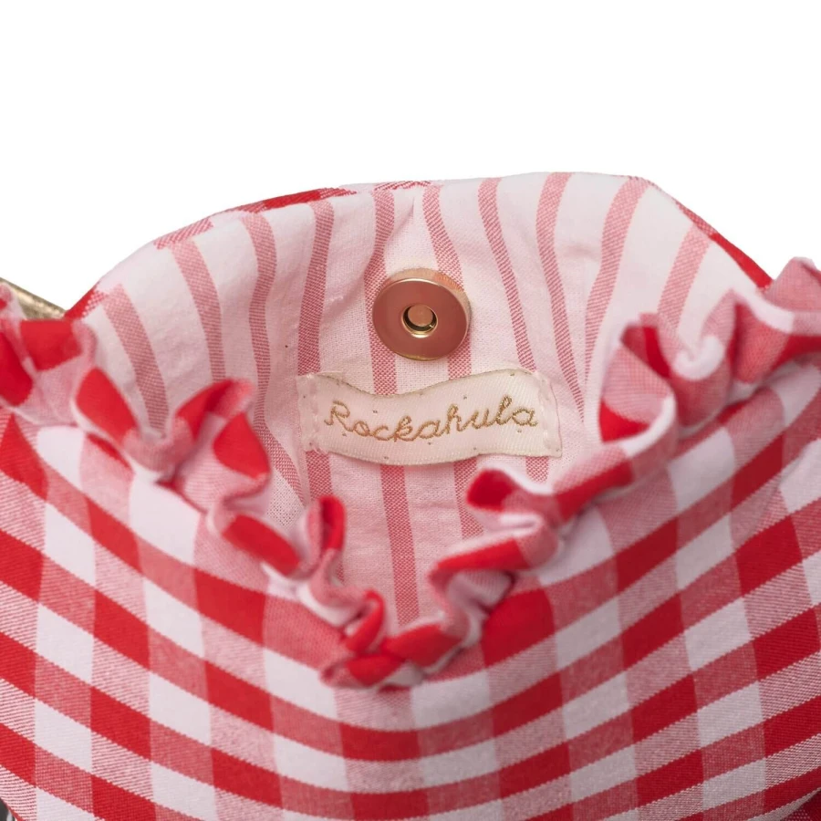 Torebka Gingham Ruffle Love Heart / Rockahula Kids