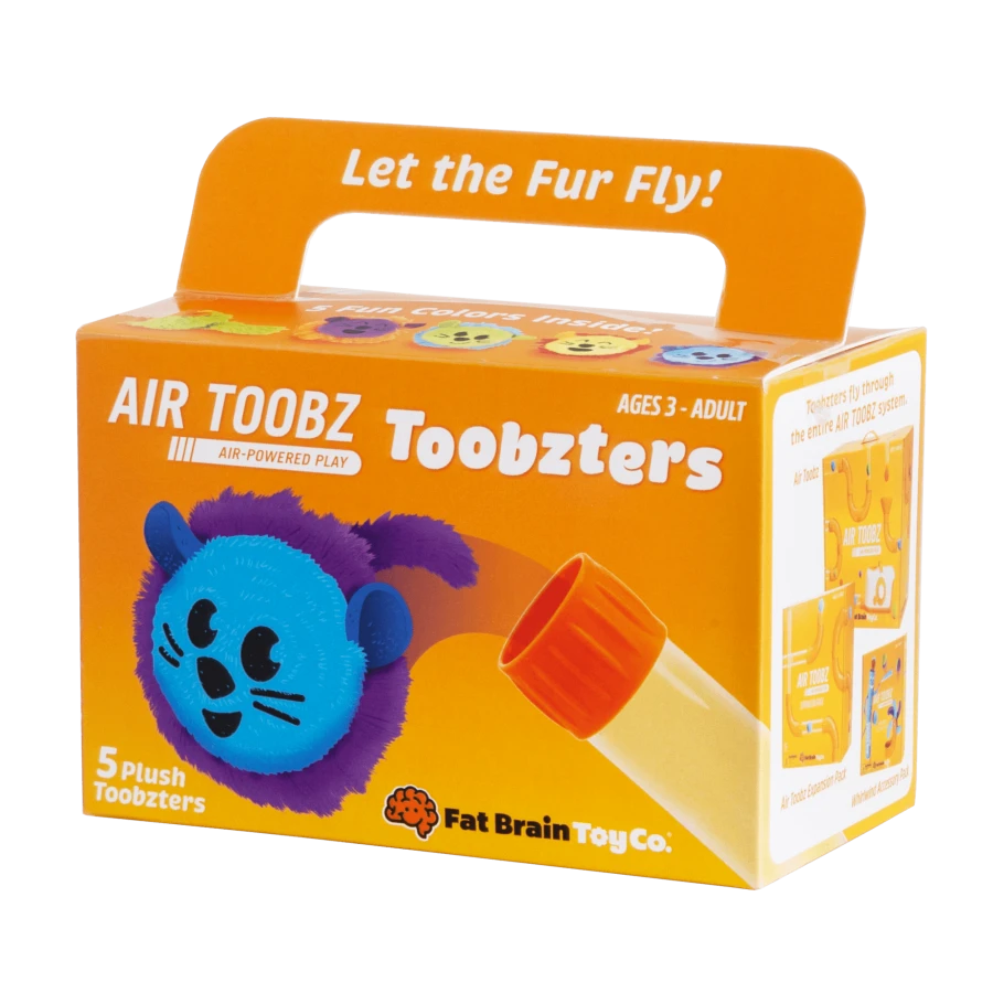 Toobzters Pluszowe Piłeczki do Dmuchawy Air Toobz / Fat Brain Toys