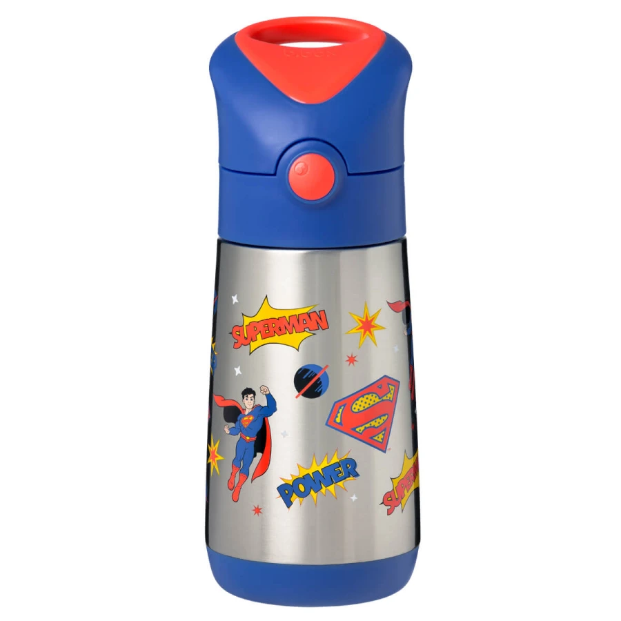 Termobutelka ze słomką Superman / b.box