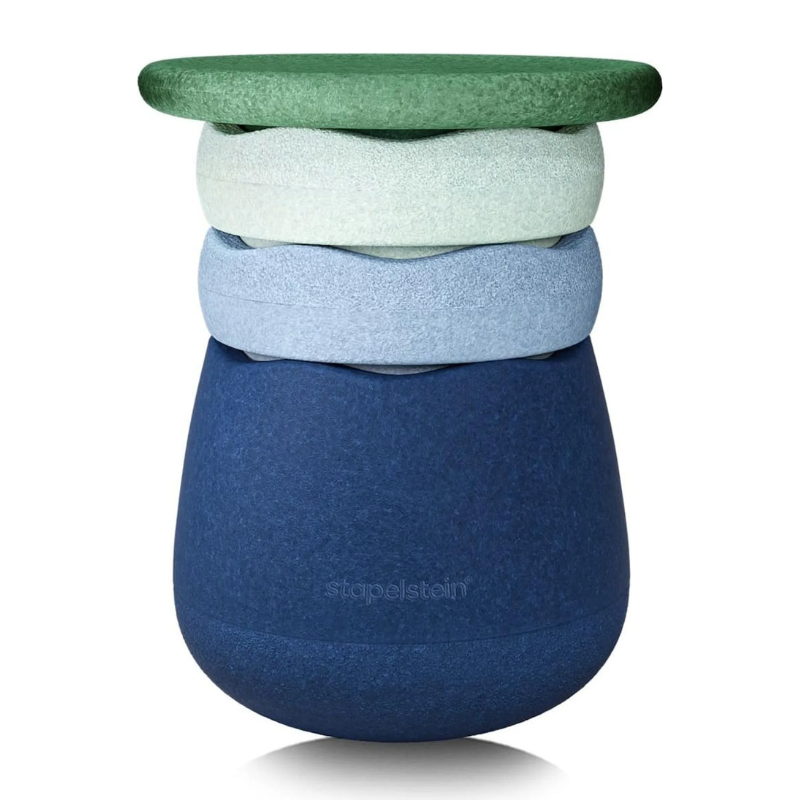 Zestaw do siedzenia Stapelstein® Dynamic Small - waters&greens, 4el. / Stapelstein®