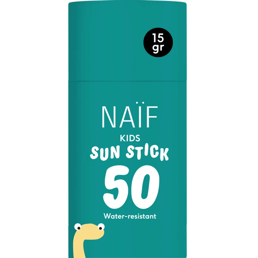 Mineralny sztyft przeciwsłoneczny SPF50 dla dzieci i niemowląt, 15g / Naif