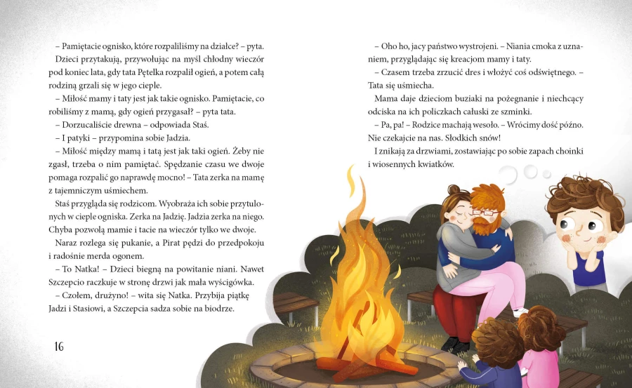 Mama i tata idą na randkę. Rodzina Pętelków / Wydawnictwo Zielona Sowa