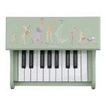 Drewniane pianino zielone Safari Friends FSC / Little Dutch