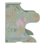 Drewniane pianino zielone Safari Friends FSC / Little Dutch