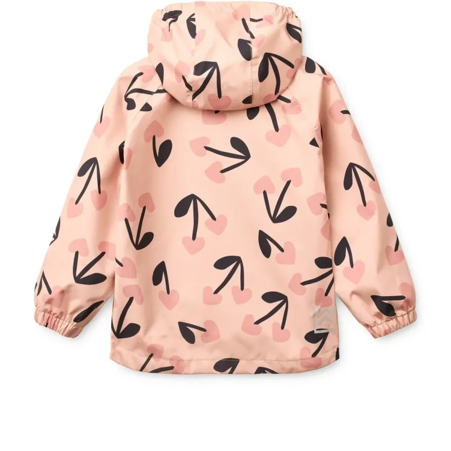 Komplet przeciwdeszczowy Pedia - mega cherry heart, Rosey mix / Liewood