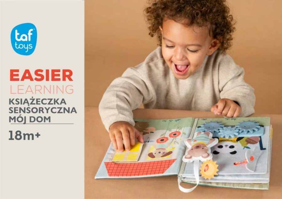 Książeczka manipulacyjna Mój Dzień w Domu / Taf Toys