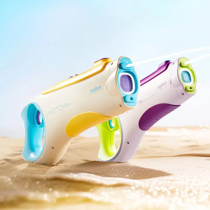 Elektryczny pistolet wodny - Purple & Green / Mideer