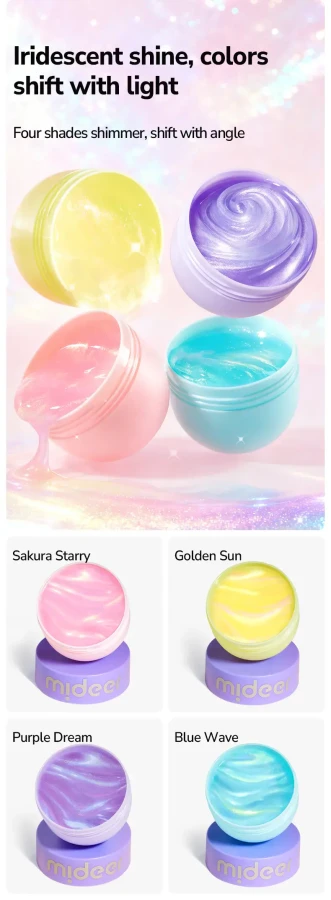 Perłowa masa sensoryczna Pearly Putty - golden sun / Mideer