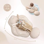 Koło treningowe do nauki pływania 6-36m (11-18 kg) - beżowe / SIPO
