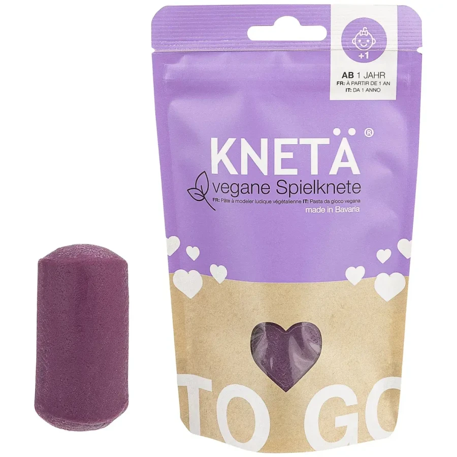 Wegańska masa plastyczna, 100g - liliowa / KNETA