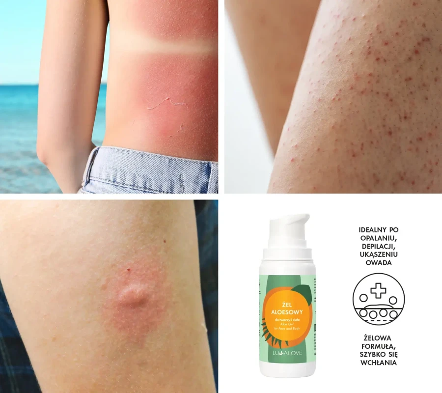 Żel aloesowy do twarzy i ciała, 100 ml / Lullalove