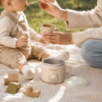 Przenośny podgrzewacz do jedzenia dla dzieci MyBabyBowl - White / MyBabyBottle