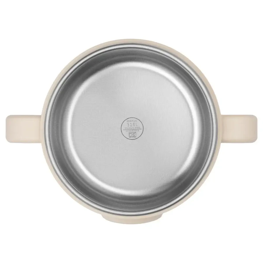 Przenośny podgrzewacz do jedzenia dla dzieci MyBabyBowl - White / MyBabyBottle