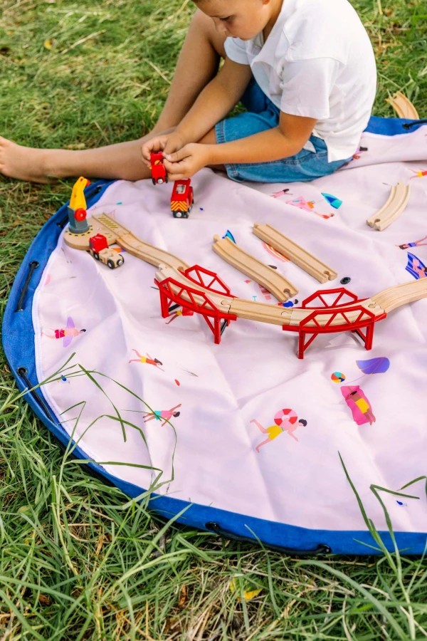 Worek na Zabawki i Mata do Zabawy NOOMAD Outdoor 2w1 - Beach / Play&Go