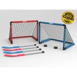 Zestaw do gry w hokeja dla 4 osób (bramki, krążki, kije) / EzyRoller