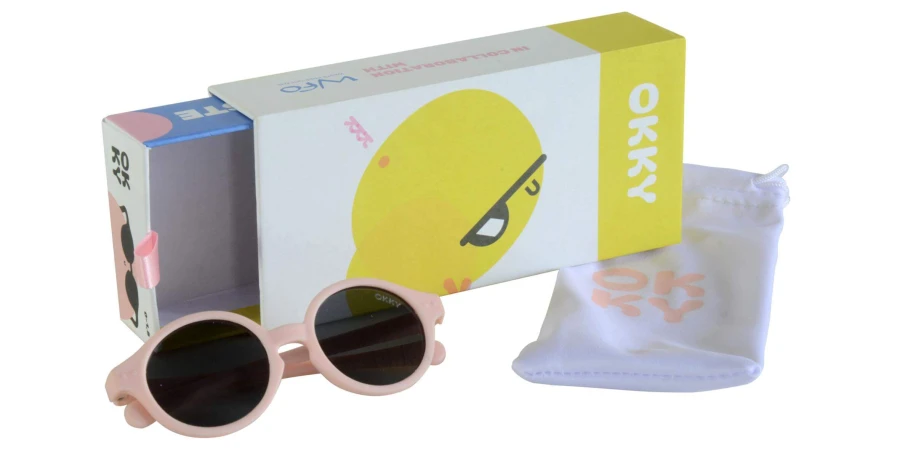 Okulary przeciwsłoneczne OKKY 1,5-3 lat - pink / OKKY