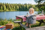 Krzesełko przenośne Trunki - szare / Trunki