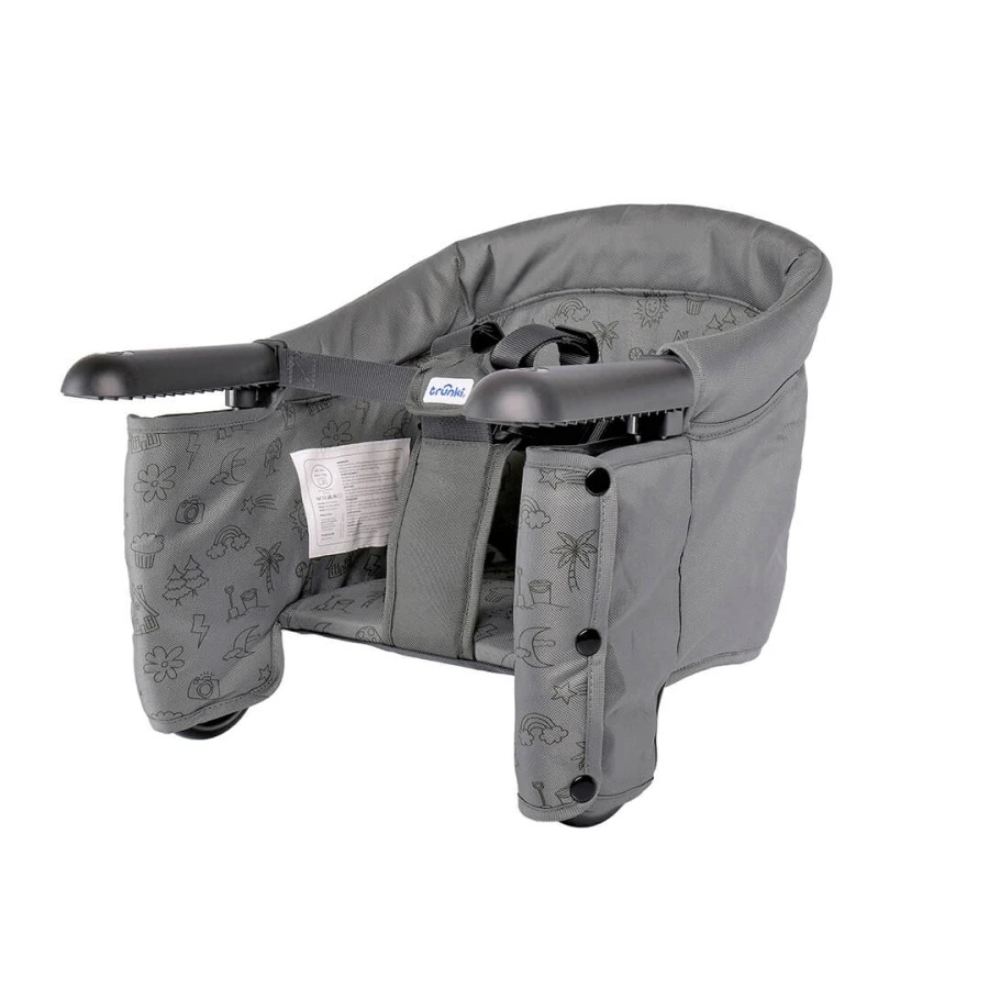 Krzesełko przenośne Trunki - szare / Trunki
