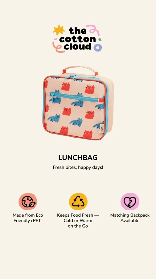 Torba termiczna, lunchbag - Club Soleil / The Cotton Cloud