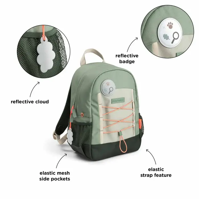 Plecak Junior 13 l Tiny Trails Green / Done by Deer