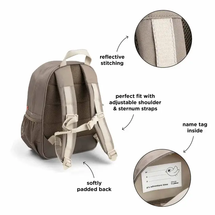 Plecak Junior 13 l Tiny Trails Sand / Done by Deer