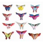 EASY ORIGAMI - zestaw kreatywny - MOTYLE / Ludattica
